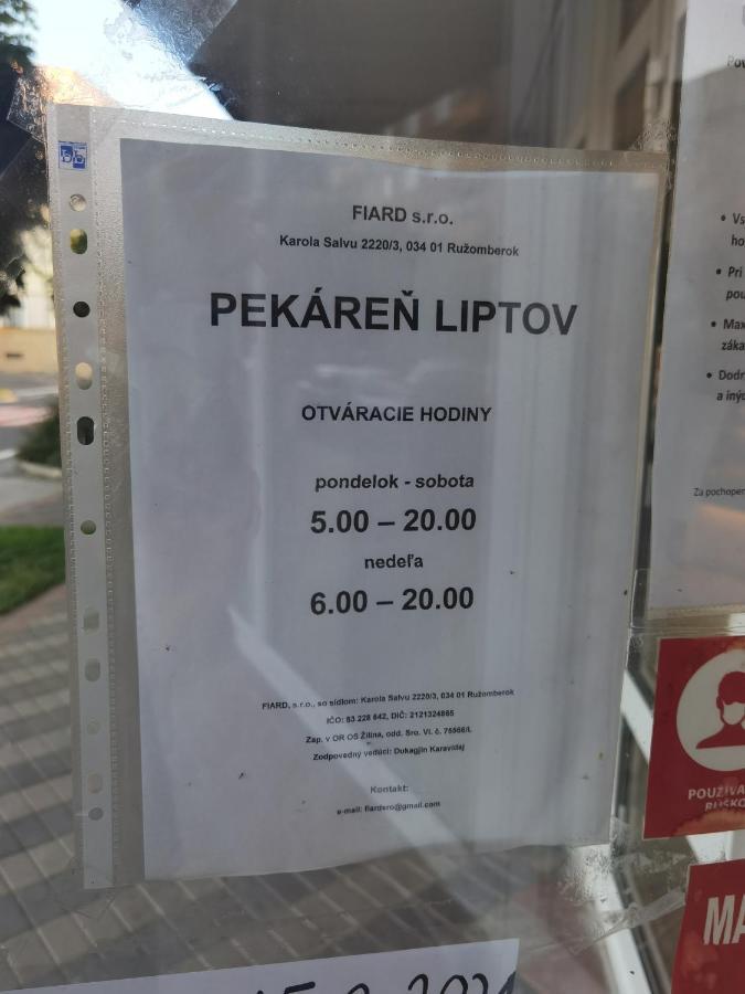 Apartmán RUŽA Ruzomberok Exteriér fotografie