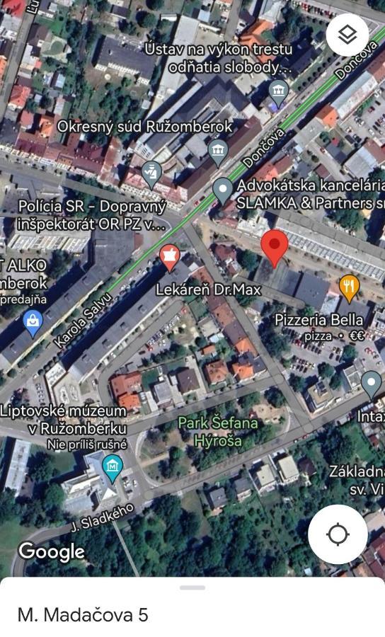 Apartmán RUŽA Ruzomberok Exteriér fotografie